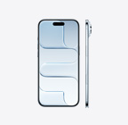 iPhone&nbsp;Air, eksterior depan, warna Biru&nbsp;Langit, Dynamic&nbsp;Island di tengah atas, eksterior samping, bentuk sangat tipis, tombol samping, tombol Kontrol&nbsp;Kamera